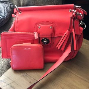 Coach purse w/ wallet